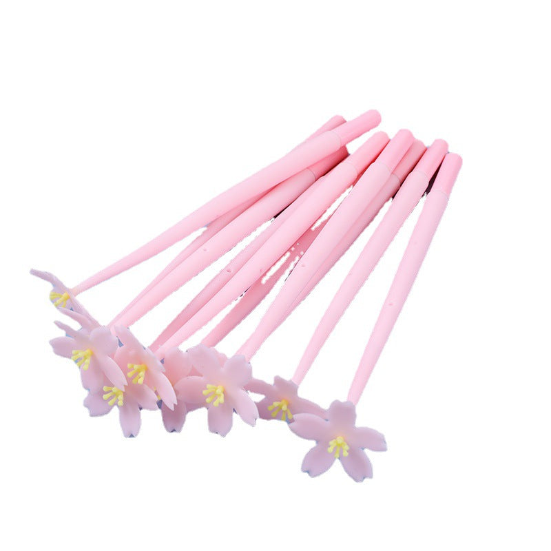 Wholesale Plastic Cherry Blossom Rollerball Pen